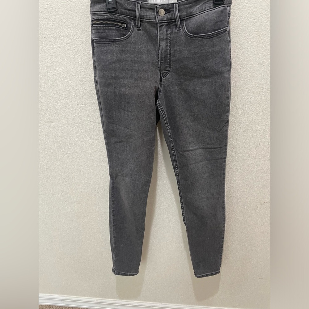 Athleta Sculptek women’s black skinny jeans size 6